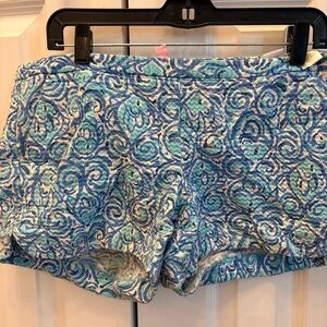 Lilly Pulitzer Blue and White Patterned shorts